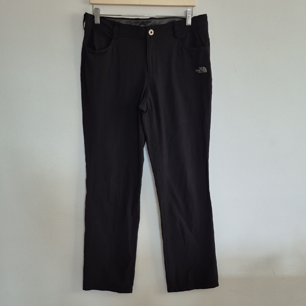 The North Face Women Nylon Regular Elasten  Black Trousers, Trousers, Sz10